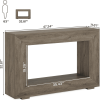 Long Console Table/Living room table