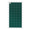 Pool Safety Cover Fits 20 x 38 ft Rectangle Inground Safety Pool Cover Green Mesh Solid Pool Safety Cover for Swimming Pool Winter Safety Cover